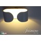 Applique Led Dahlia Italian jasmine bianco caldo