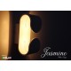 Applique Led Dahlia Italian jasmine bianco caldo