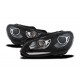 Fanali GOLF 6 VI stile GTI con luci diurne LED