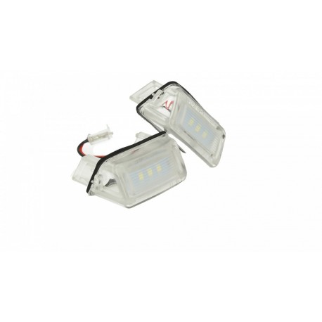 Kit Targa Peugeot LED 206 207 407 406 306 307 308 5008 Partner Tepee Citroen C3 Picasso C4 C5 Berlingo Saxo