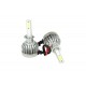 Kit Full Lampada Led Cob H8 H11 H9 20W 12V 24V Bianco 6000K Per Abbagliante e Fendinebbia Senza Driver