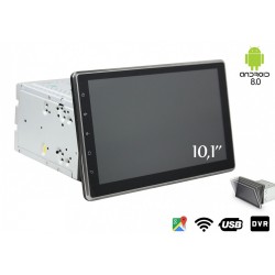 Autoradio Android 8,0 Universale GPS DVD USB SD WI-FI Bluetooth 2 DIN Navigatore Schermo Monitor Pieghevole 10,1 pollici