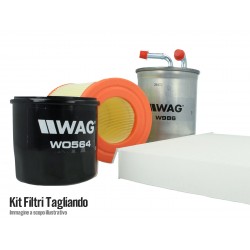 Kit Filtri Tagliando VW Golf V 5 BXE BLS 1.9 TDI 105CV 77KW Dopo 2003.10-2008.11