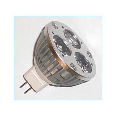 Lampada LED Dicroica MR16 GU5.3 3W (vari colori)