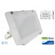 Faro Led Flood Light 200W IP65 Bianco Neutro Super Slim 56mm Carcassa Bianca Samsung Garanzia 5 Anni SKU-420