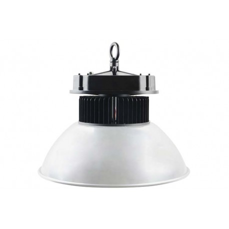 Faro Led Industriale Professionale 150W 18000lm Neutro 4500K IP65 Per Capannone High Bay Senza Campana