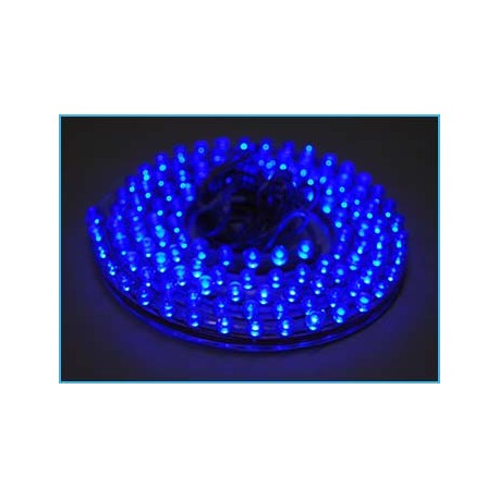 Striscia Led 120cm 120 LED F5 Impermeabile Blue Blu 12V