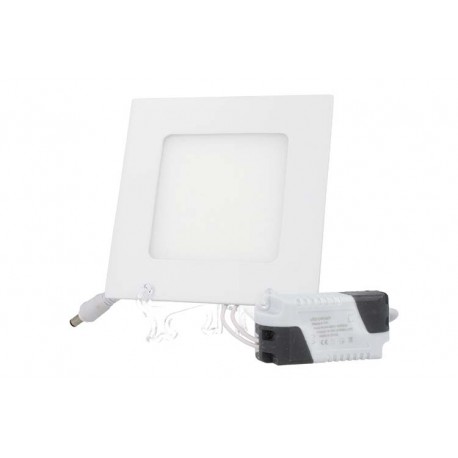 Faretto Pannello Led Da Incasso Quadrato 3W Bianco Neutro 85x85mm SKU-6296