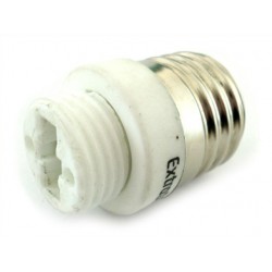 2 PZ Convertitore Adattatore Portalampada Per Lampada Attacco Da E27 A G9