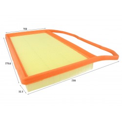 WAG Filtro Aria WA183/4 A2479 C29015 F026400285 30.589.00 LX3306 AP183/4