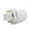 2 PZ Convertitore Adattatore Portalampada Per Lampada Attacco Da G23 2 Pin A E27