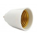 2 PZ Convertitore Adattatore Portalampada Per Lampada Attacco Da GU10 a E27