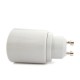2 PZ Convertitore Adattatore Portalampada Per Lampada Attacco Da GU10 a E27
