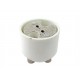 2 PZ Convertitore Adattatore Portalampada Per Lampada Attacco Da GU10 a MR16 12V
