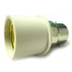 2 PZ Convertitore Adattatore Portalampada Per Lampada Led Attacco Da B22 A E27