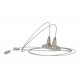 Kit Staffa Per il Fissaggio a Sospensione della Plafoniera Led Tri Proof TL1560N e Profilo Alluminio BA1732