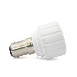 2 PZ Convertitore Adattatore Portalampada Per Lampada Led Attacco Da BA15D A GU10