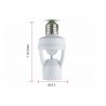Sensore PIR Movimento e Crepuscolare Timer Con Attacco E27 Per Lampada E27 220V 360 Gradi SKU-4982