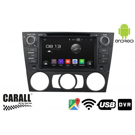 Autoradio Android 8,0 BMW E90 GPS DVD USB SD WI-FI Bluetooth Navigatore