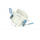 Sensore PIR Movimento e Crepuscolare Timer Da Incasso Rotondo Carcassa Bianca 220V 360 Gradi SKU-5091