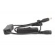 2 PZ Interruttore ON OFF Colore Nero Con Connettore Presa Femmina DC JACK e Spina Maschio 5,5mm x 2,1mm