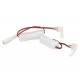 2 PZ Interruttore ON OFF Con Connettore 10mm Per Chiudere Strip Led e Cavo Alimentazione DC JACK Spinotto Femmina 5,5mm x 2,1mm