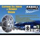 Catene Da Neve A Rombo Per Auto 9mm Gruppo 45 Carall Mezza Misura Omologato ONORM V 5117 175/60-14 185/55-14 155/65-15