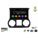 Autoradio Android 8,0 Jeep Wrangler GPS DVD USB SD WI-FI Bluetooth Navigatore