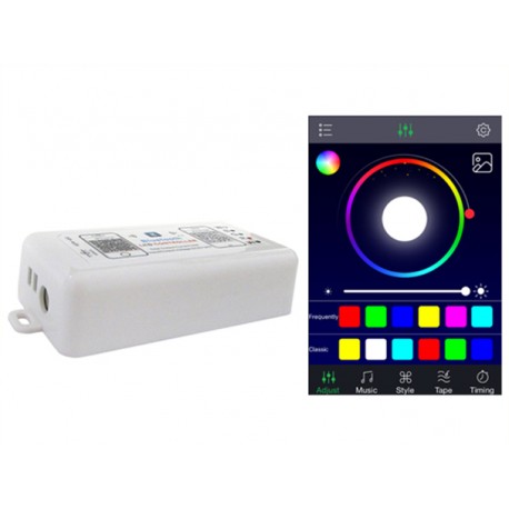 Led Dimmer Bluetooth 4.0 RGB RGBW Controller 12V 24V Per Smartphone Iphone iOS Android