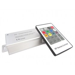 Centralina RGB Controller Telecomando RF Remote Wireless Con 20 Tasti Per Bobina LED 12V 24V 12A
