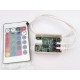 Centralina RGB Kit Controller Telecomando IR Infrarossi Per Striscia LED RGB 12V 3X2A IR240