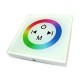 Centralina RGB Led Kit Controller Touch Panel Full Color Da Incasso Quadrata 12V 144W Sfondo Bianco TM08