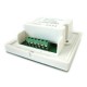 Centralina RGB Led Kit Controller Touch Panel Full Color Da Incasso Quadrata 12V 144W Sfondo Bianco TM08