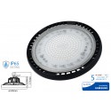 Faro Led Industriale UFO 150W 90 Gradi Disco Rotondo Slim Chip Smd Samsung Garanzia 5 Anni SKU-552