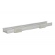 Clip Guida Gancio PC Per Fissaggio a Muro Soffitto Del Profilo Barra Alluminio Larga Da 20mm BA2310