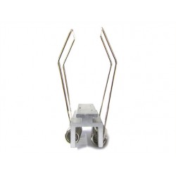 Clip Guida Con Molla Per Fissaggio Da Incasso Cartongesso Del Profilo Alluminio BA2620 BA5320W