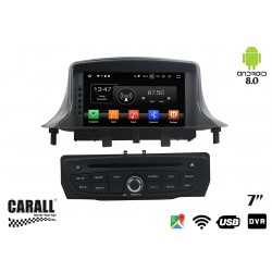 Autoradio Android 8,0 Renault Megane 3 III GPS DVD USB SD WI-FI Bluetooth Navigatore