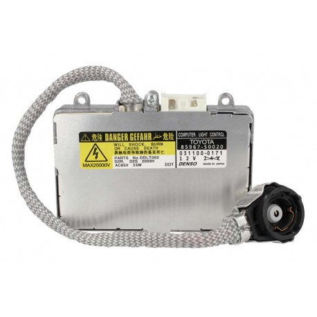 Centralina Ballast Xenon Denso D2S D2R DDLT002 85967 50020 35W 85V Lexus Toyota Celica Prius Sienna Mazda RX8 Lincoln Aviator P