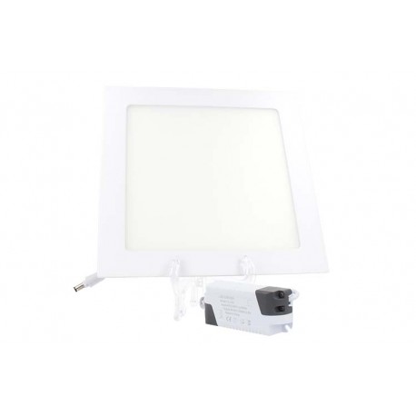 Faretto Pannello Led Da Incasso Quadrato 18W Bianco Neutro 225mmx225mm SKU-4870