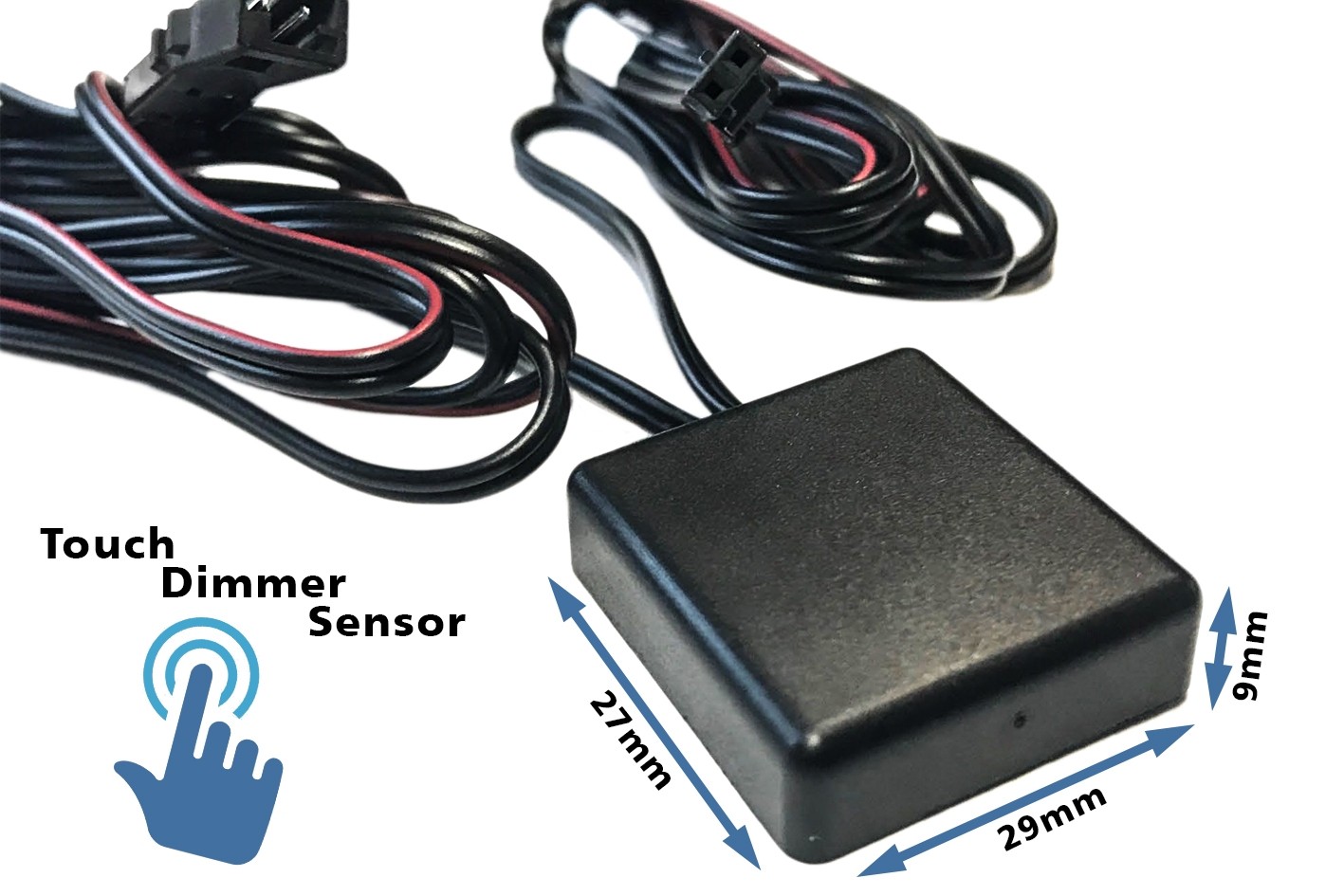 Interruttore Mini On/Off touch e dimmer per Striscia LED con memoria per  Profili