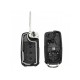 Guscio Chiave Telecomando 3 Tasti Con Lama HU66 Batteria In Custodia Senza Transponder Per Audi A1 A3 A4 A6 A8 Q5 Q7