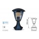 Lampada Da Terra Per Giardino Esterno IP65 Altezza 300mm Attacco E27 Garden Lamp Colore Nero SKU-7057