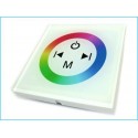 Kit Led Controller RGB Touch Panel Da Incasso Quadrata 12V 144W 