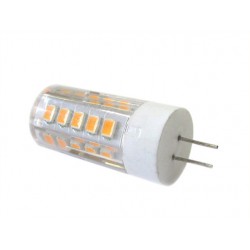 Lampadina LED Bispina G4 DC AC 12V 4W 360 Gradi Bianco Caldo Con 33 Smd 2835