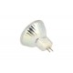 Lampada MR11 GU4 Led 12V 24V 3,5W Bianco Caldo