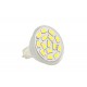 Lampada MR11 GU4 Led 12V 24V 3,5W Bianco Caldo