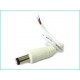 2 Connettori Spinotto Maschio Diametro 5,5mm x 2,1mm Per Alimentatore Controller Strip Led