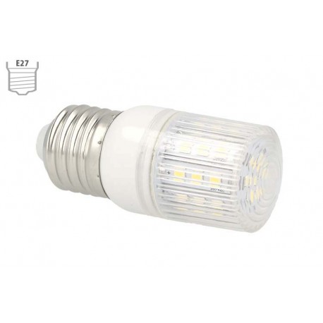 Lampada LED E27 12V 24V 4W Luce Caldo 30 SMD 2835