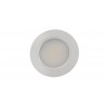 Mini Faretto Led Da Incasso Carcassa Bianca Rotondo 3W AC/DC 12V DC 24V Bianco Neutro Foro 50mm