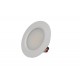 Mini Faretto Led Da Incasso Carcassa Bianca Rotondo 3W AC/DC 12V DC 24V Bianco Neutro Foro 50mm